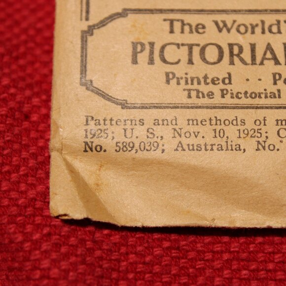 1920s Girls Frock Sewing Pattern 8 Years Children's - Picture 5 of 7